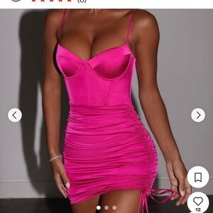 NWT Oh Polly Corset Mini Dress